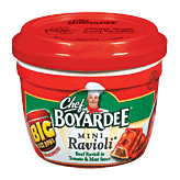Chef Boyardee&nbsp;Beef Ravioli&nbsp;Mini In Tomato & Meat Sauce Big Size Bowl Full-Size Picture